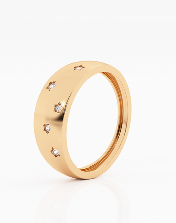 Signet Rings - 9k Gold & Sterling Silver Signet Rings | Anna Rosholt – Anna  Rosholt Jewellery