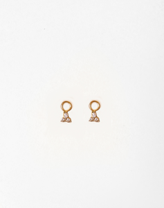 Trinity Diamond Hoop Charms