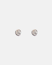 Load image into Gallery viewer, Diamond Round Studs
