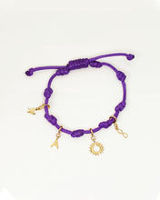 Load image into Gallery viewer, Cord Charm Bracelet
