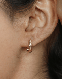 Classic Star Diamond Hoops