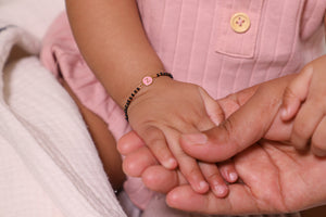 Kids Enamel Letter Bracelet