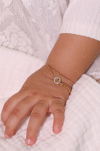 Load image into Gallery viewer, Kids Letter Diamond Bracelet
