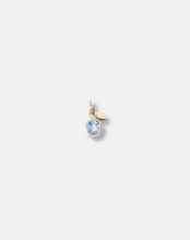 Load image into Gallery viewer, Aquamarine Birthstone Pendant Charm, Pisces - STAC Fine Jewellery