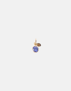 Tanzanite Birthstone Pendant Charm, Sagittarius - STAC Fine Jewellery