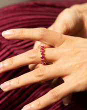 Load image into Gallery viewer, Ruby Shape Ring - STAC Fine Jewellery