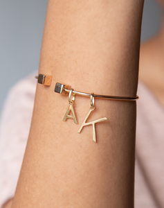 Bold Letter Charm Pendant - STAC Fine Jewellery
