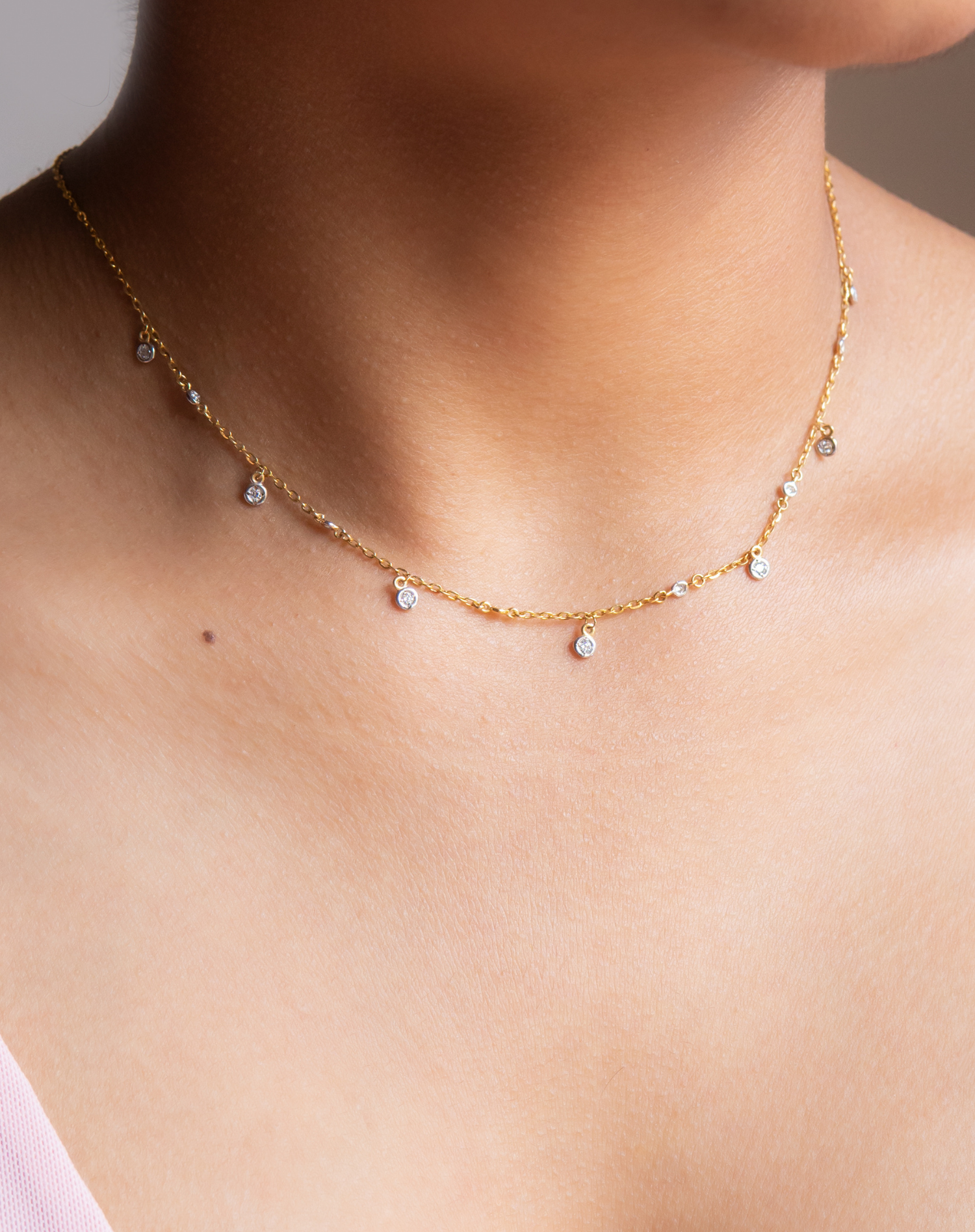 Diamond necklace under 10000 deals