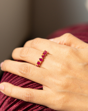 Load image into Gallery viewer, Ruby Shape Ring - STAC Fine Jewellery