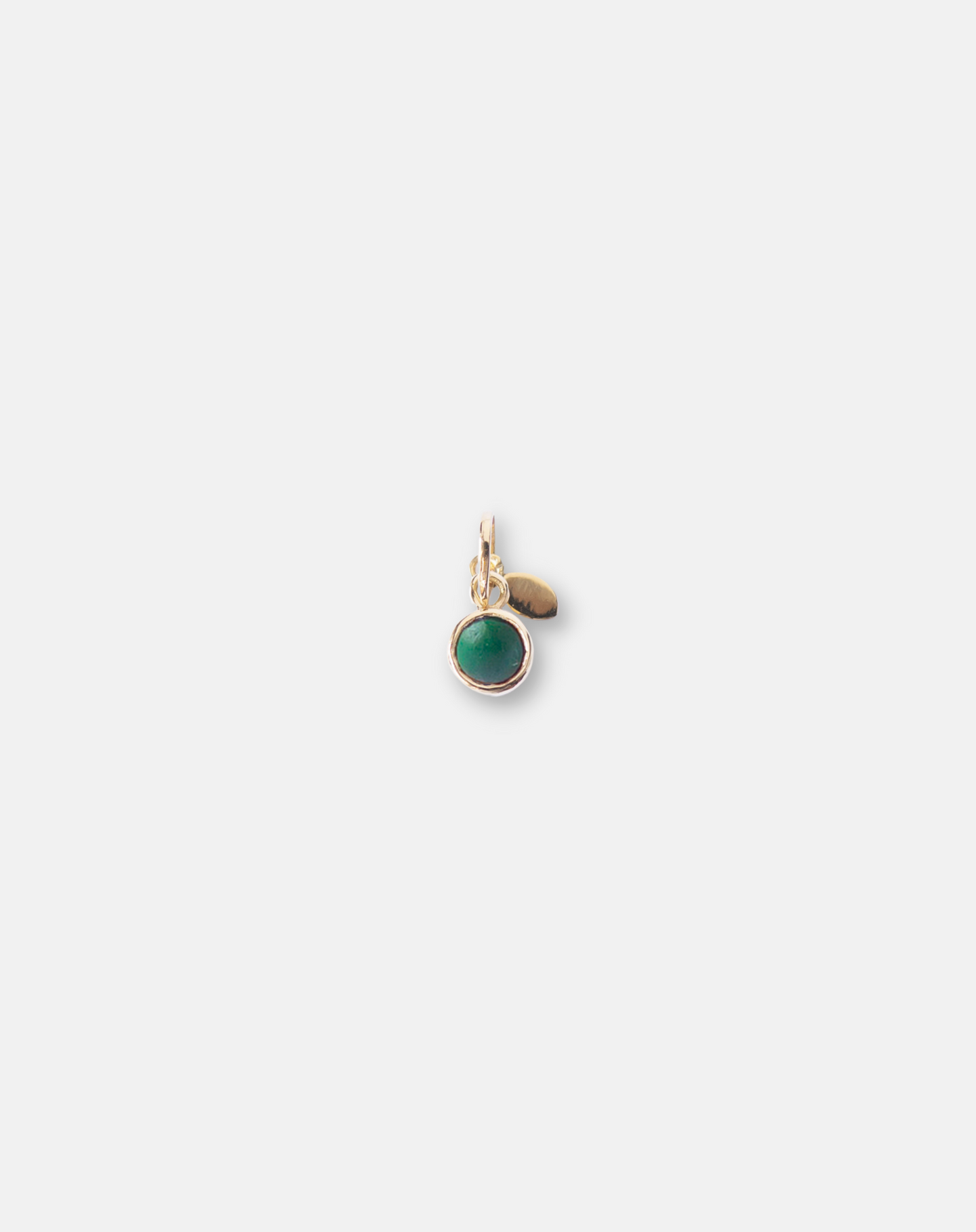 Malachite Birthstone Pendant Charm, Taurus - STAC Fine Jewellery