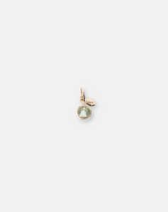 Peridot Birthstone Pendant Charm, Leo - STAC Fine Jewellery