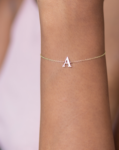 Letter Bracelet - STAC Fine Jewellery