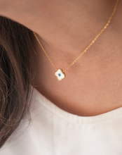 Load image into Gallery viewer, Clover Evil Eye Necklace - STAC Fine Jewellery
