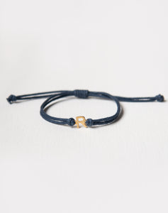 Letter Cord Bracelet