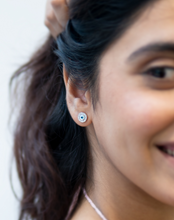 Load image into Gallery viewer, Mini Round Diamond Stud Earrings - STAC Fine Jewellery