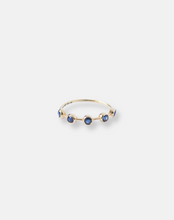 Load image into Gallery viewer, Blue Sapphire Birthstone Ring, Virgo - STAC Fine Jewellery