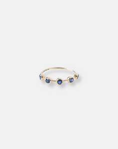 Blue Sapphire Birthstone Ring, Virgo - STAC Fine Jewellery