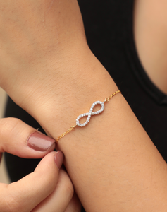 Infinity Diamond Bracelet