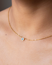 Load image into Gallery viewer, Mini Evil Eye Round Necklace - STAC Fine Jewellery