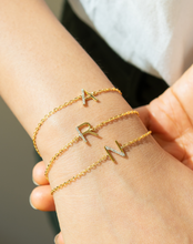 Load image into Gallery viewer, Diamond Letter Bracelet - STAC Fine Jewellery
