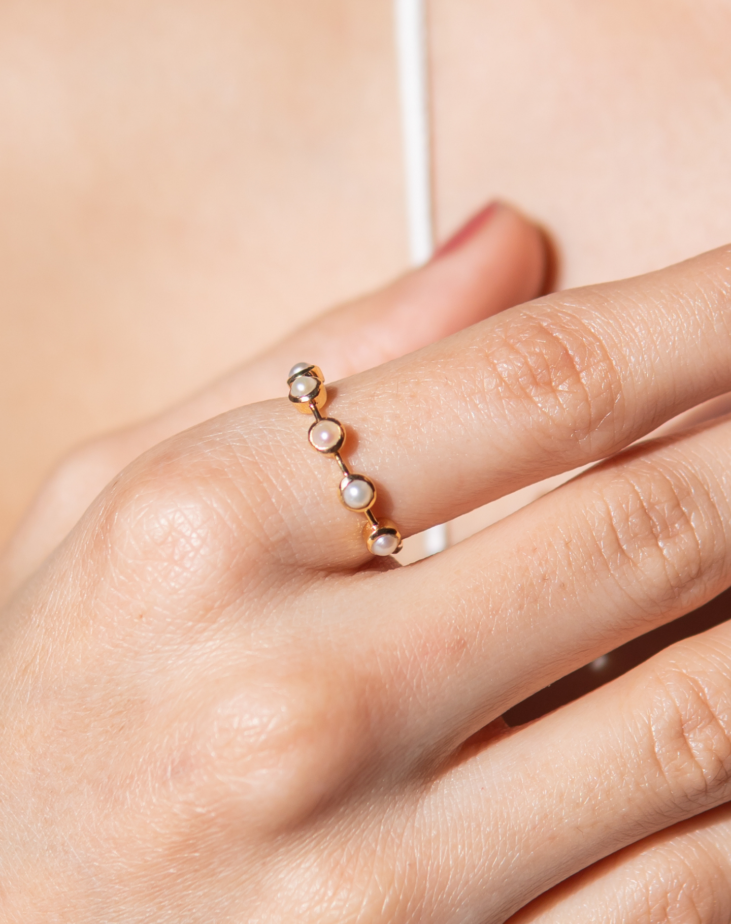 Pearl Birthstone Ring, Gemini - STAC Fine Jewellery