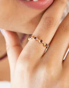 Ruby Birthstone Ring, Cancer - STAC Fine Jewellery