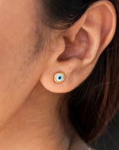 Load image into Gallery viewer, Mini Round Stud Earrings - STAC Fine Jewellery