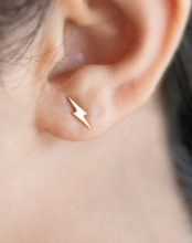 Load image into Gallery viewer, Single Lightning Stud - STAC Fine Jewellery