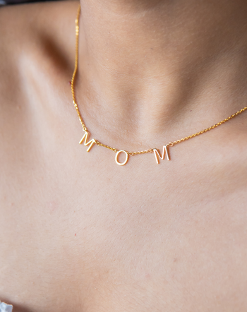 Buy Personalised Gold Name Accessories Online STAC Fine Jewellery
