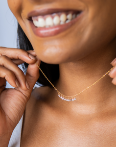 Dangling Diamond Necklace