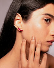 Load image into Gallery viewer, Ruby Ear Climber - STAC Fine Jewellery