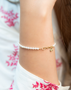 Pearl Bracelet 18 kt Gold Pearl Bracelet Online STAC Fine Jewellery