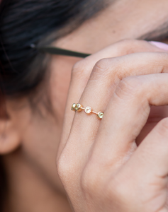 Peridot Birthstone Ring, Leo - STAC Fine Jewellery