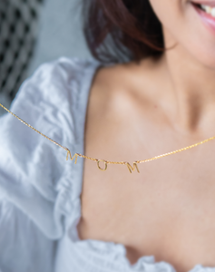 Scattered Letter Necklace - STAC Fine Jewellery