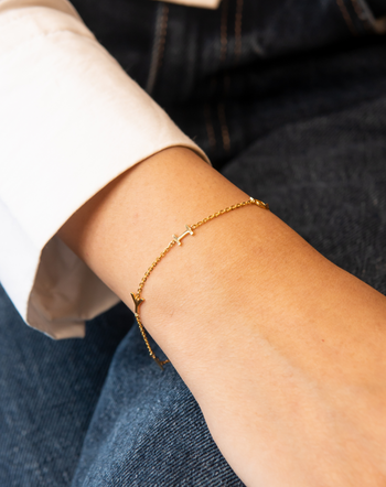pure gold color bracelets & bangle for women,24k plating ball beads bracelet  16+3cm,fashion gold bracelet,women / girls bracelet | Wish