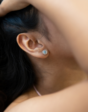 Load image into Gallery viewer, Mini Round Diamond Stud Earrings - STAC Fine Jewellery