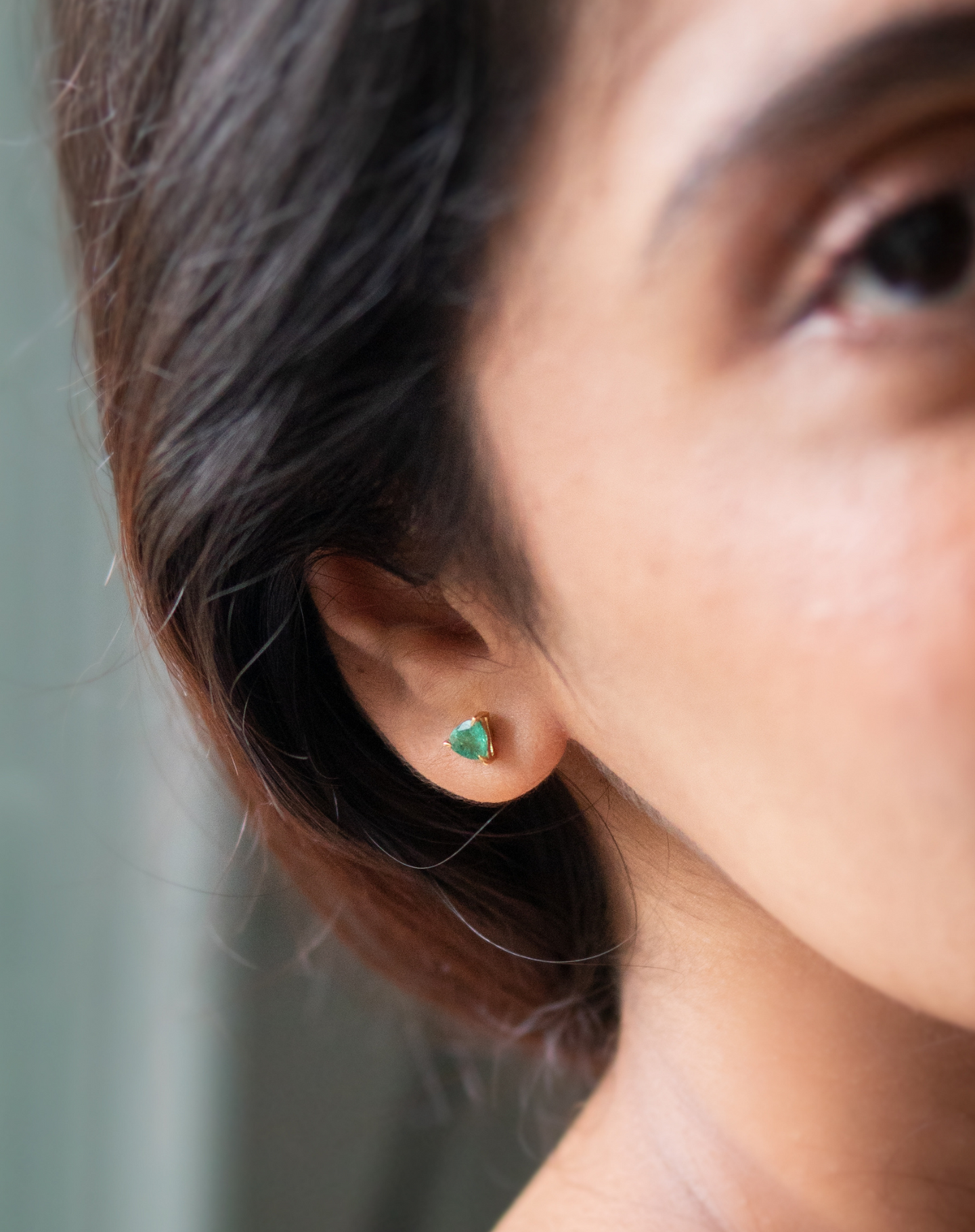 Trillion Stud Earrings - STAC Fine Jewellery