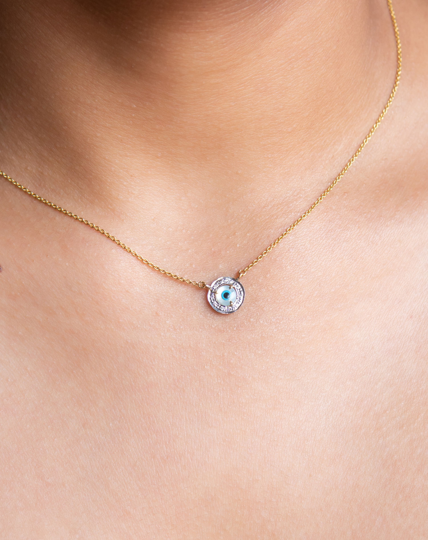 Single Diamond Necklace – SUMARA