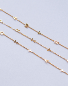 Scattered Name Bracelet
