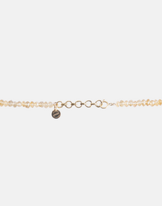 Beaded Topaz Necklace, Scorpio - STAC Fine Jewellery