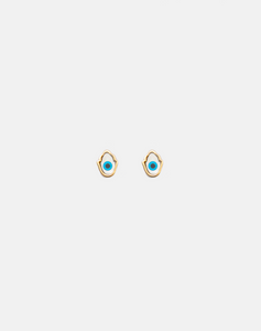 Mini Hamsa Stud Earrings - STAC Fine Jewellery