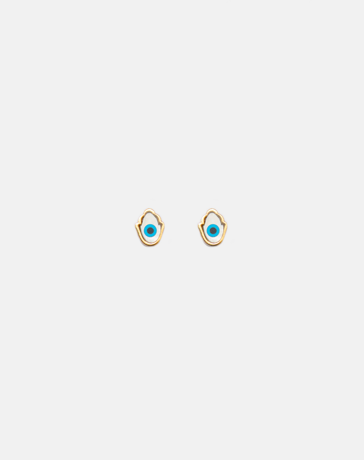 Mini Hamsa Stud Earrings - STAC Fine Jewellery