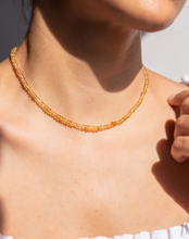 Load image into Gallery viewer, Beaded Topaz Necklace, Scorpio - STAC Fine Jewellery