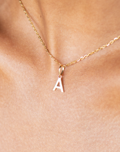Load image into Gallery viewer, Mini Letter Charm Pendant - STAC Fine Jewellery