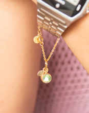 Load image into Gallery viewer, Peridot Birthstone (Leo) Watch Charm Set