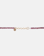 Load image into Gallery viewer, Beaded Garnet Necklace, Capricorn - STAC Fine Jewellery