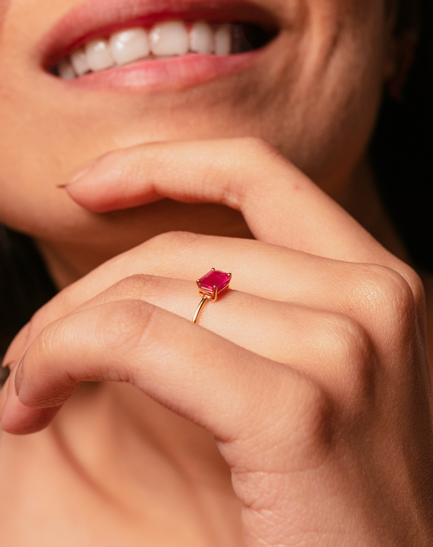 Ruby design rings sale
