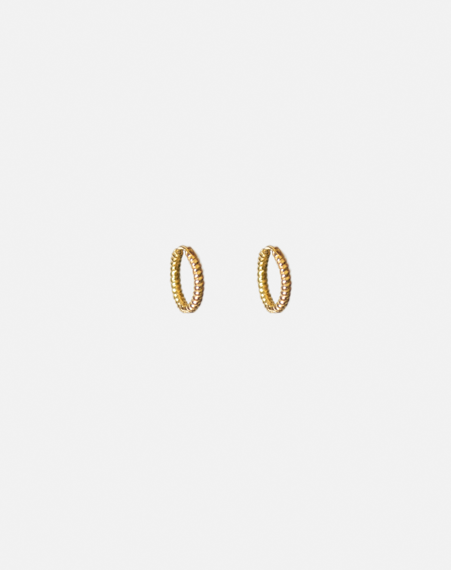 Teeny-Tiny Rose Gold Star Earring, Second hole Earrings – AMYO Jewelry