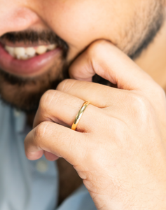 Slim Gold Band - STAC Fine Jewellery