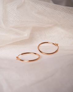 Classic Tube Hoops - STAC Fine Jewellery